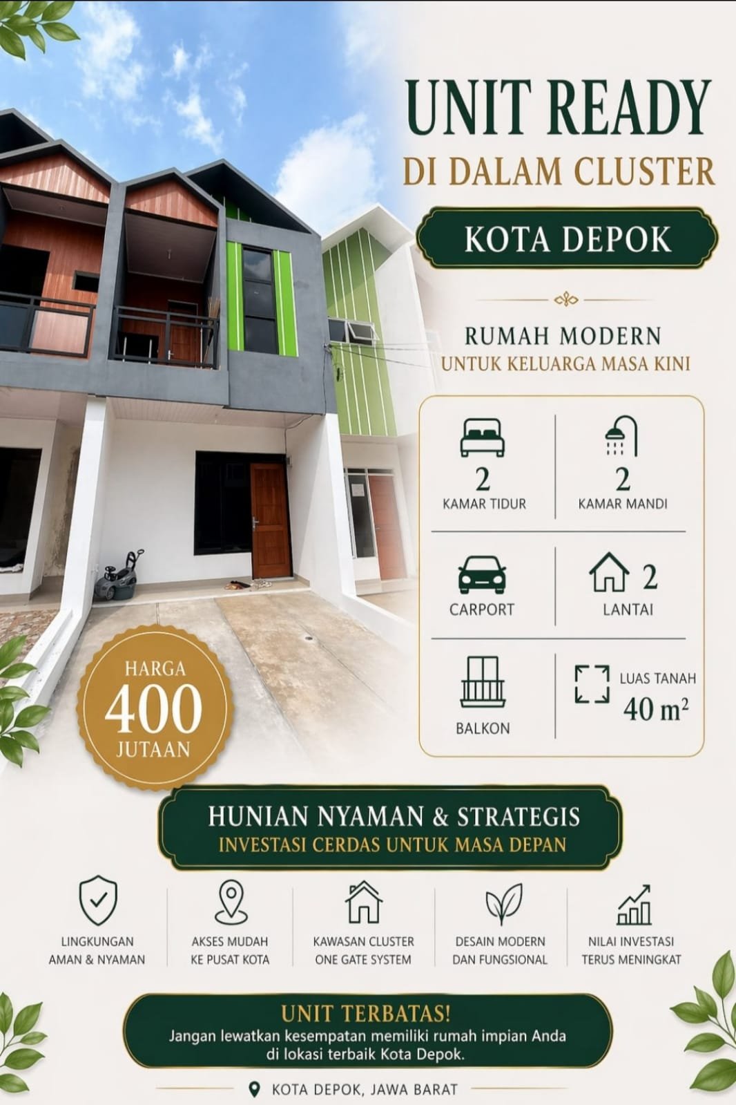 Unit Ready Di Dalam Cluster